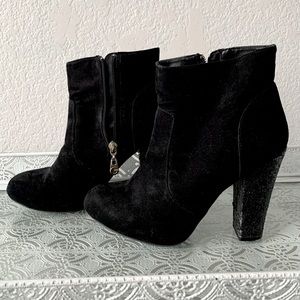 Guess Glitter Heel Boots